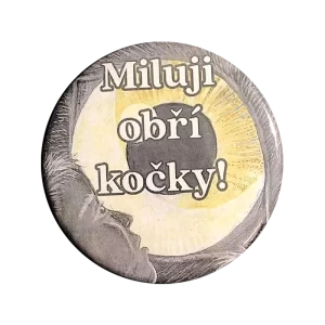 Miluji obří kočky! – placka
